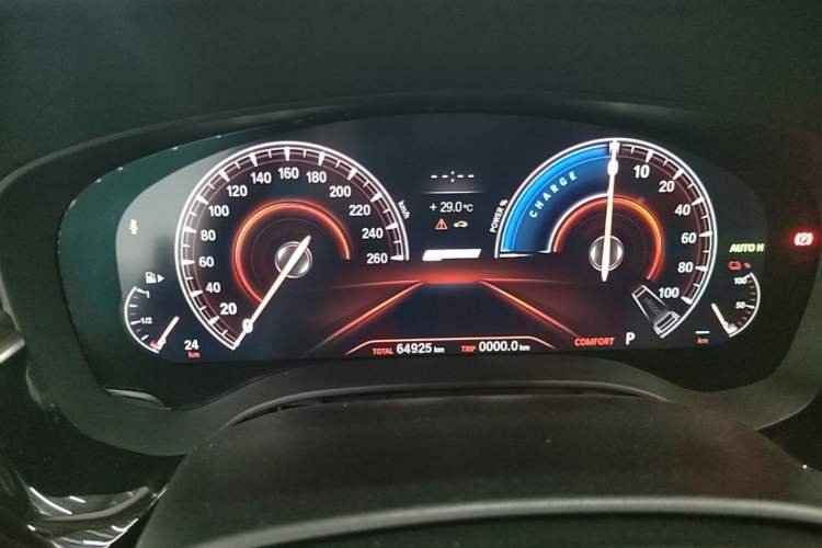 Used BMW 5 Series New Energy 2019 530Le Luxury Package Instrument Cluster