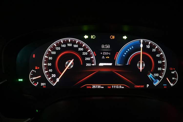 Used BMW 5 Series New Energy 2019 530Le Luxury Package Instrument Cluster