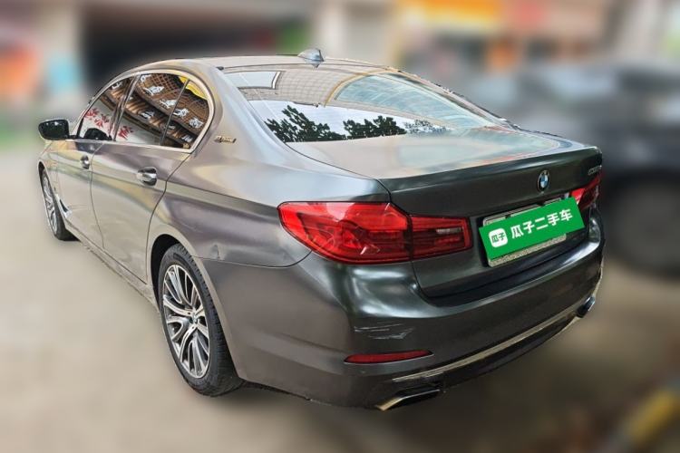 Used BMW 5 Series New Energy 2019 530Le Luxury Package Rear Left 45 Deg