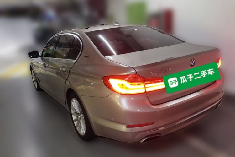 Used BMW 5 Series New Energy 2019 Updated Version 530Le Luxury Package Rear Left 45 Deg