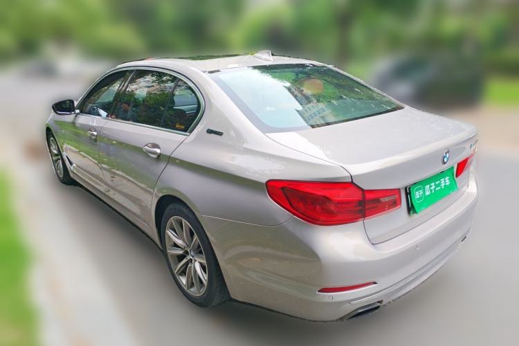Used BMW 5 Series New Energy 2019 530Le Luxury Package Rear Left 45 Deg