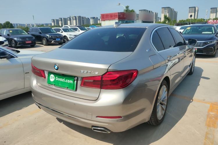 Used BMW 5 Series New Energy 2019 Updated Version 530Le Luxury Package Rear Right 45 Deg