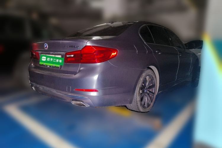 Used BMW 5 Series New Energy 2019 530Le Luxury Package Rear Right 45 Deg