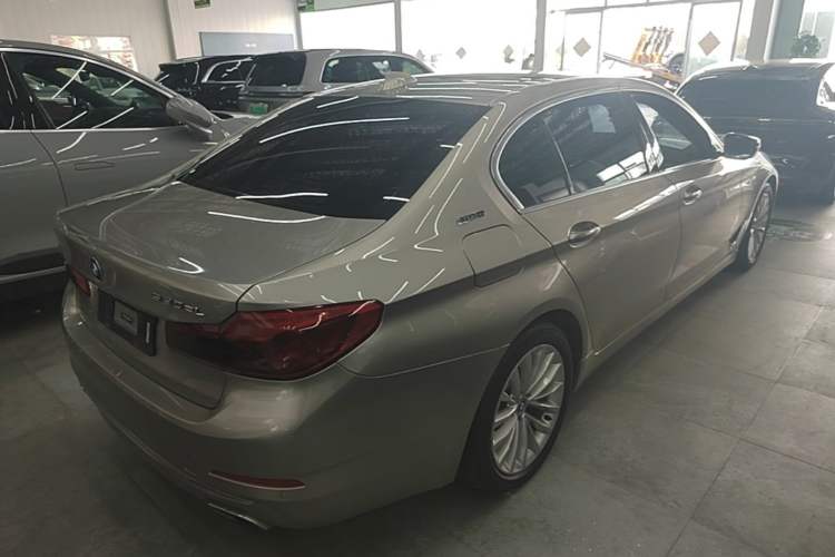 Used BMW 5 Series New Energy 2019 530Le Luxury Package Rear Right 45 Deg