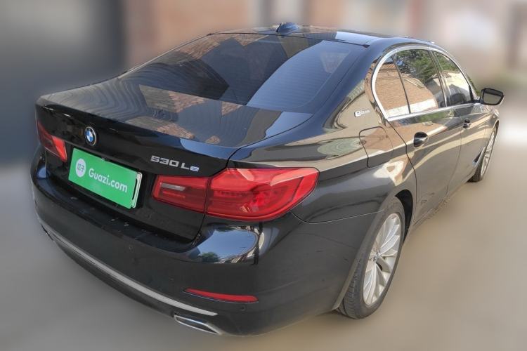 Used BMW 5 Series New Energy 2019 Updated Version 530Le Luxury Package Rear Right 45 Deg