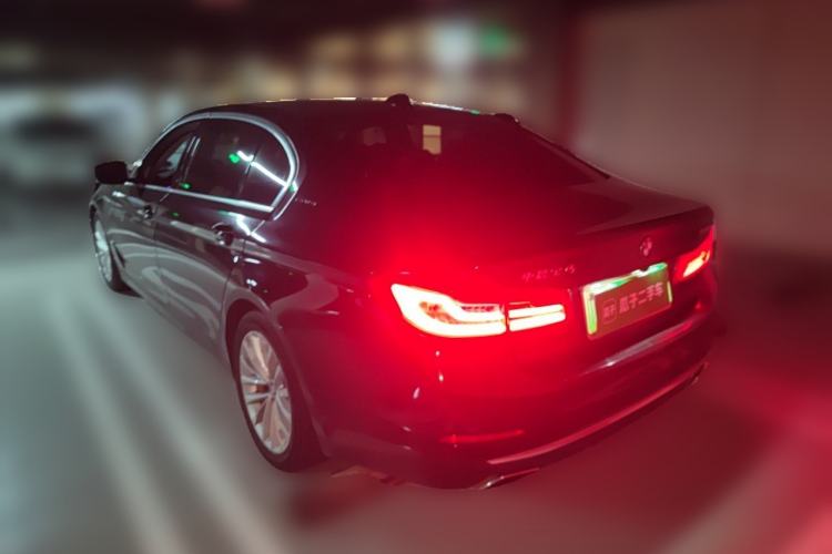 Used BMW 5 Series New Energy 2019 Updated 530Le Pioneer Edition Rear Left 45 Deg
