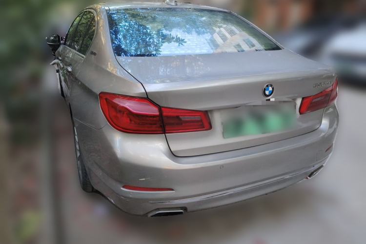 Used BMW 5 Series New Energy 2019 Updated Version 530Le Luxury Package Rear Left 45 Deg