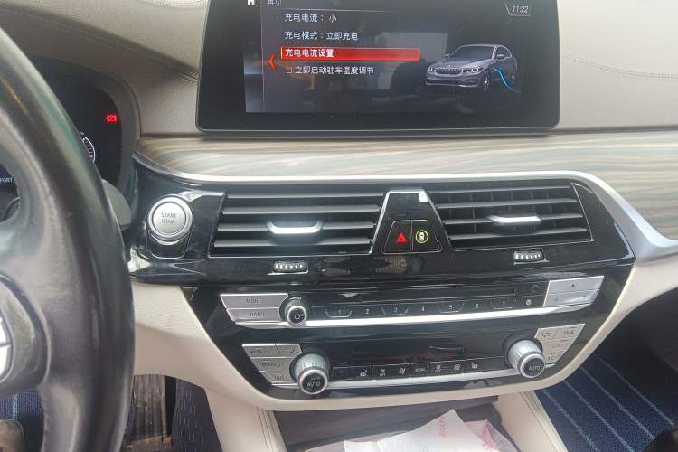 Used BMW 5 Series New Energy 2019 530Le Luxury Package Audio And AC Panel