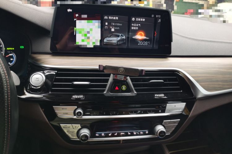 Used BMW 5 Series New Energy 2019 530Le Luxury Package Audio And AC Panel