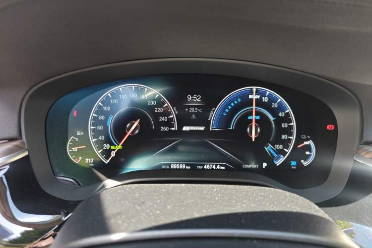 Used BMW 5 Series New Energy 2019 Updated Version 530Le Luxury Package Instrument Cluster
