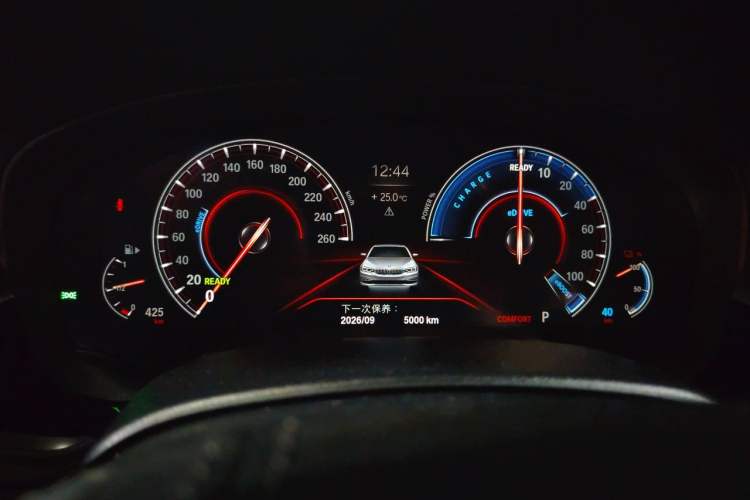 Used BMW 5 Series New Energy 2019 Updated Version 530Le Luxury Package Instrument Cluster