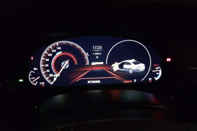 Used BMW 5 Series New Energy 2019 Updated Version 530Le Luxury Package Instrument Cluster