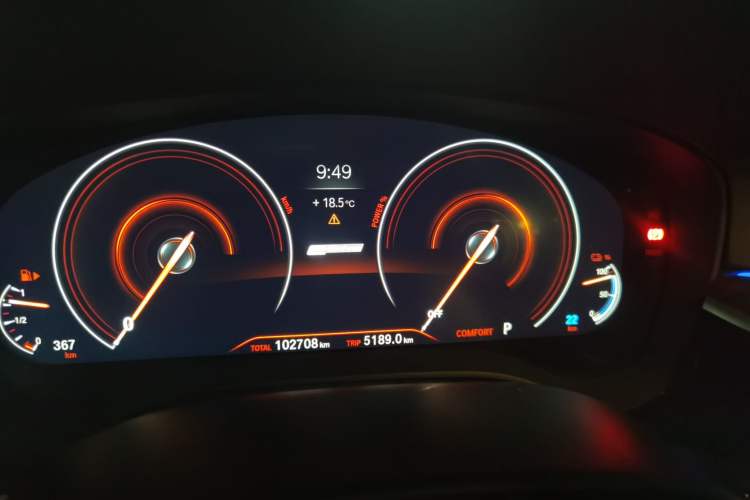 Used BMW 5 Series New Energy 2019 530Le Luxury Package Instrument Cluster