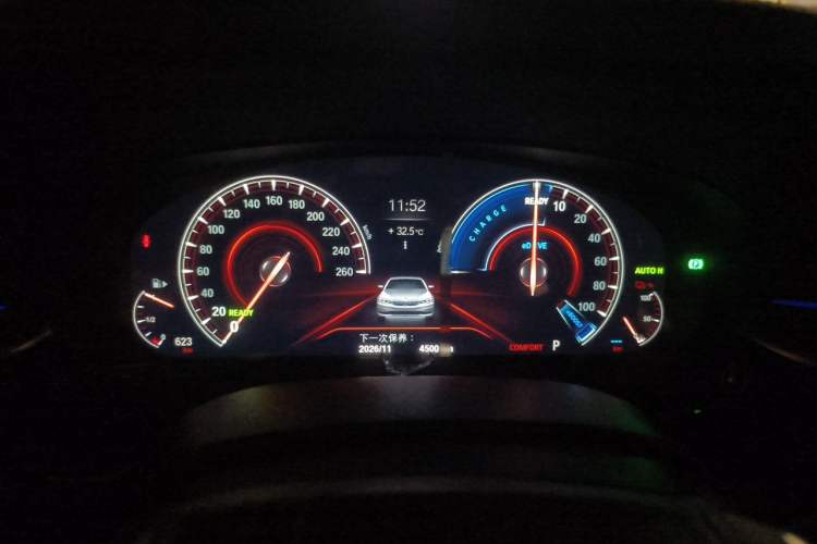 Used BMW 5 Series New Energy 2019 530Le Luxury Package Instrument Cluster