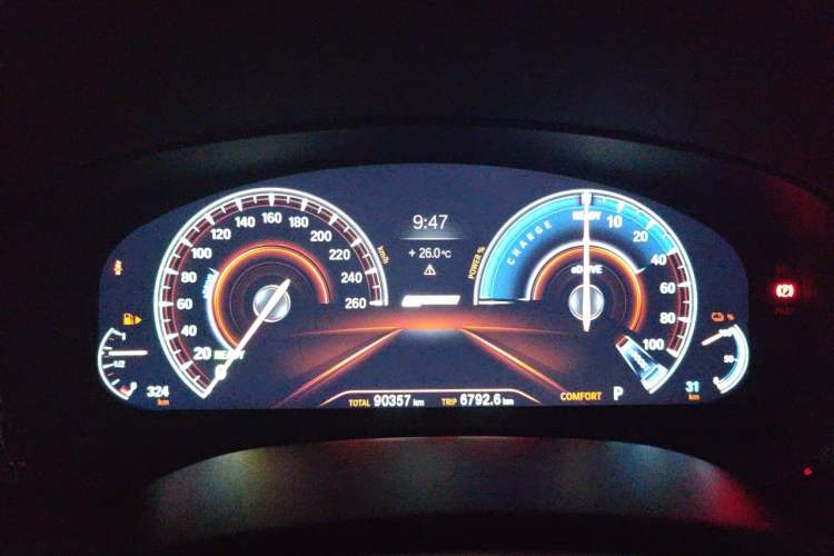 Used BMW 5 Series New Energy 2019 Updated Version 530Le Luxury Package Instrument Cluster