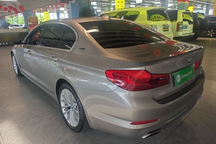 Used BMW 5 Series New Energy 2019 Updated Version 530Le Luxury Package Rear Left 45 Deg