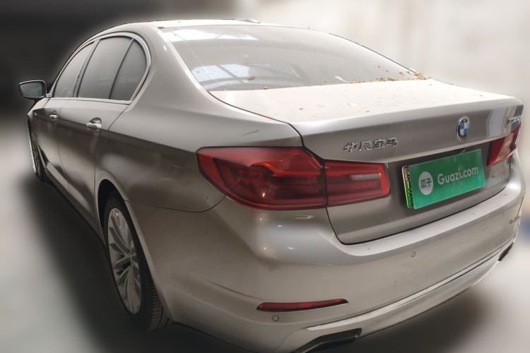 Used BMW 5 Series New Energy 2019 Updated 530Le Pioneer Edition Rear Left 45 Deg