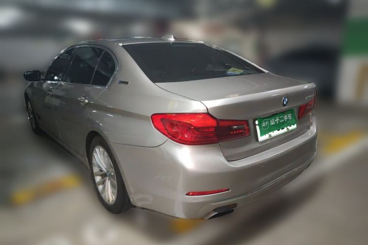 Used BMW 5 Series New Energy 2019 Updated Version 530Le Luxury Package Rear Left 45 Deg