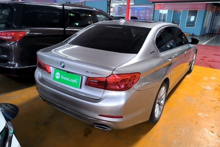 Used BMW 5 Series New Energy 2019 Updated 530Le Pioneer Edition Rear Right 45 Deg