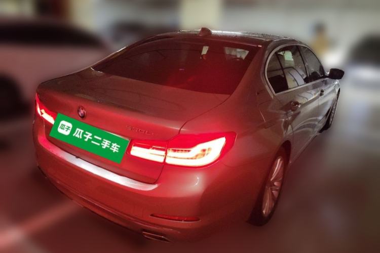 Used BMW 5 Series New Energy 2019 Updated Version 530Le Luxury Package Rear Right 45 Deg