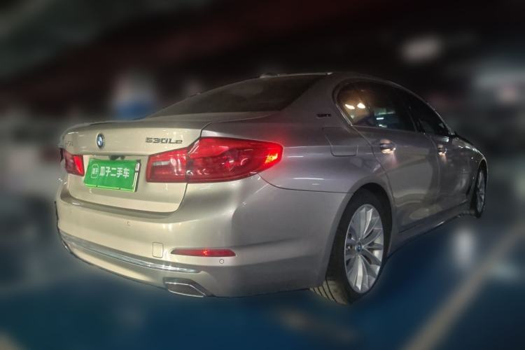 Used BMW 5 Series New Energy 2019 Updated Version 530Le Luxury Package Rear Right 45 Deg