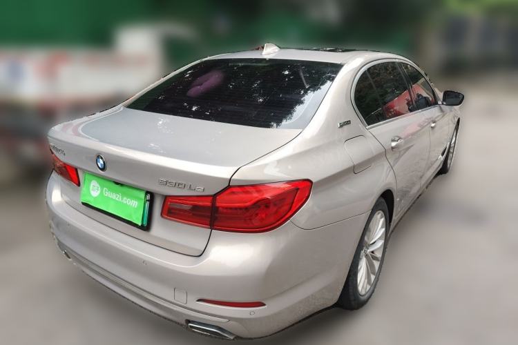 Used BMW 5 Series New Energy 2019 Updated 530Le Pioneer Edition Rear Right 45 Deg