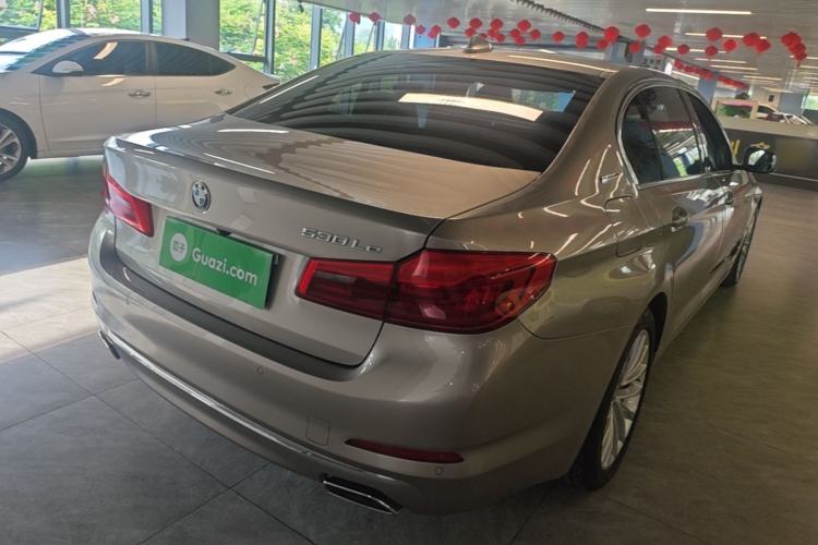 Used BMW 5 Series New Energy 2019 Updated Version 530Le Luxury Package Rear Right 45 Deg