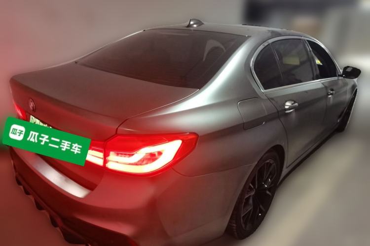 Used BMW 5 Series New Energy 2019 530Le Luxury Package Rear Right 45 Deg