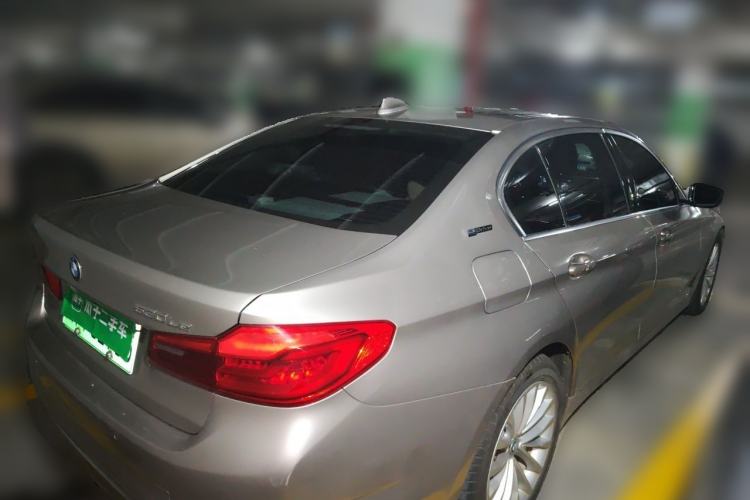 Used BMW 5 Series New Energy 2019 Updated Version 530Le Luxury Package Rear Right 45 Deg