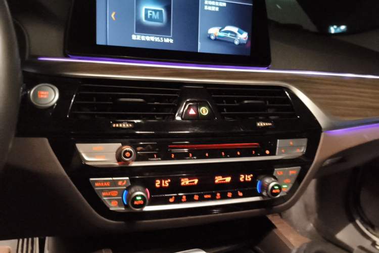 Used BMW 5 Series New Energy 2019 Updated Version 530Le Luxury Package Audio And AC Panel