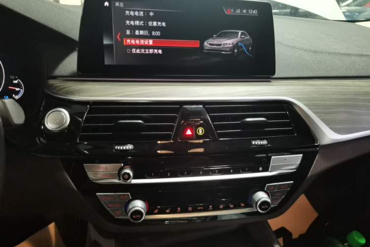 Used BMW 5 Series New Energy 2019 530Le Pioneer Edition Audio And AC Panel