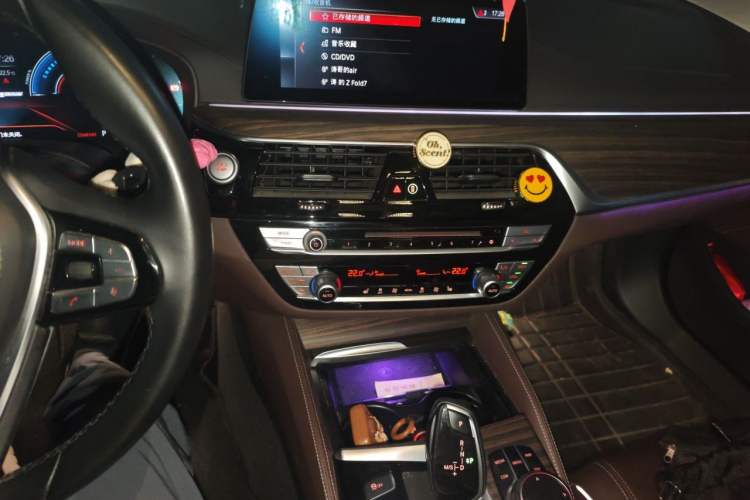 Used BMW 5 Series New Energy 2019 Updated Version 530Le Luxury Package Audio And AC Panel