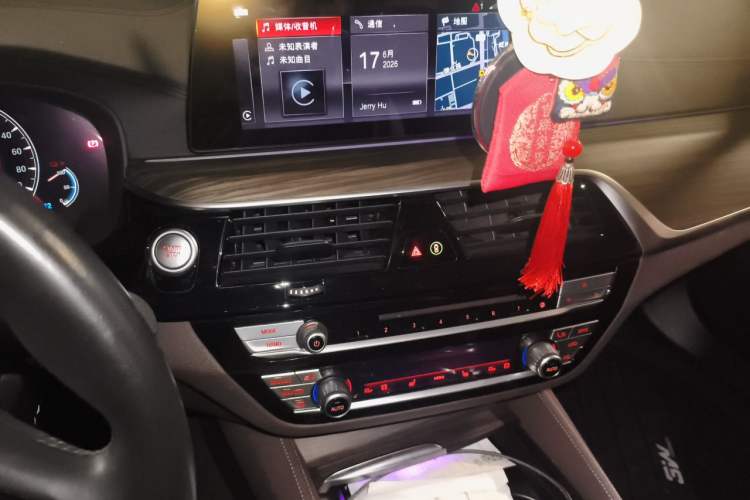 Used BMW 5 Series New Energy 2019 530Le Luxury Package Audio And AC Panel