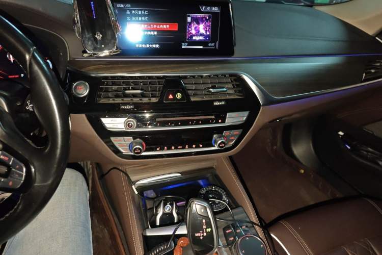 Used BMW 5 Series New Energy 2019 530Le Luxury Package Audio And AC Panel