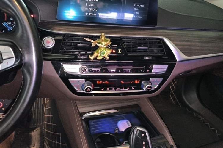 Used BMW 5 Series New Energy 2019 530Le Luxury Package Audio And AC Panel