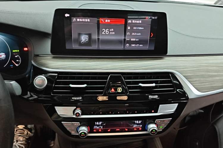 Used BMW 5 Series New Energy 2019 530Le Luxury Package Audio And AC Panel