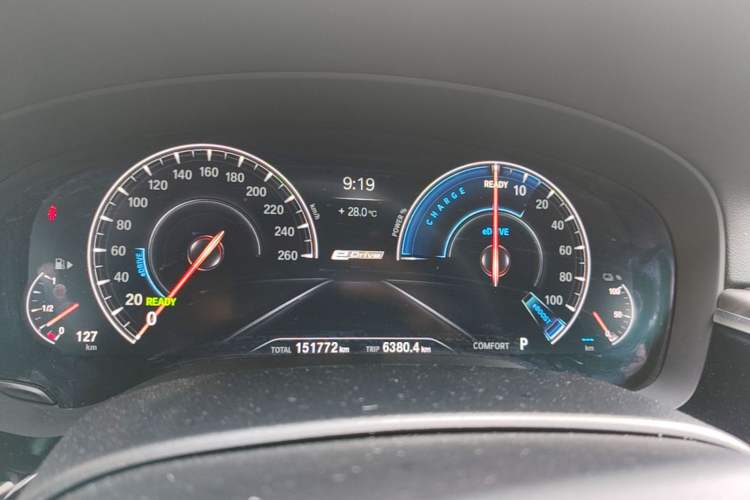 Used BMW 5 Series New Energy 2019 530Le Luxury Package Instrument Cluster