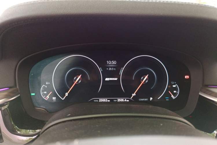 Used BMW 5 Series New Energy 2019 Updated Version 530Le Luxury Package Instrument Cluster