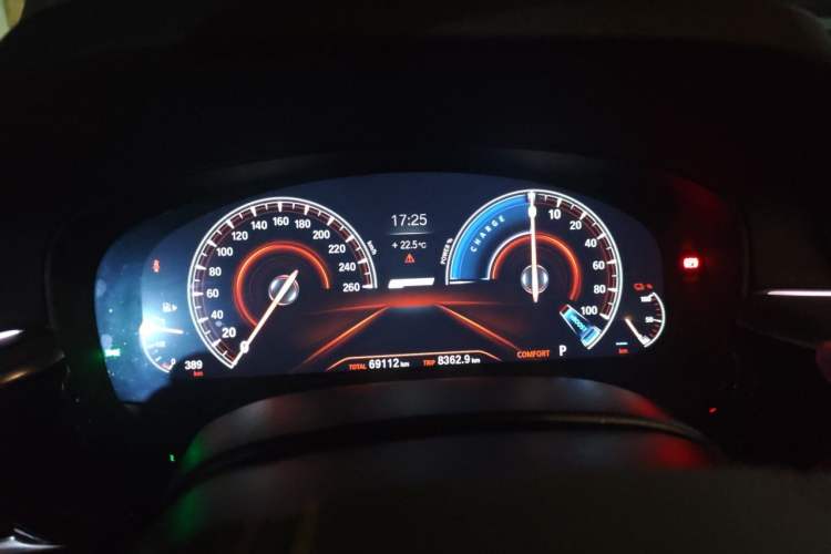 Used BMW 5 Series New Energy 2019 Updated Version 530Le Luxury Package Instrument Cluster