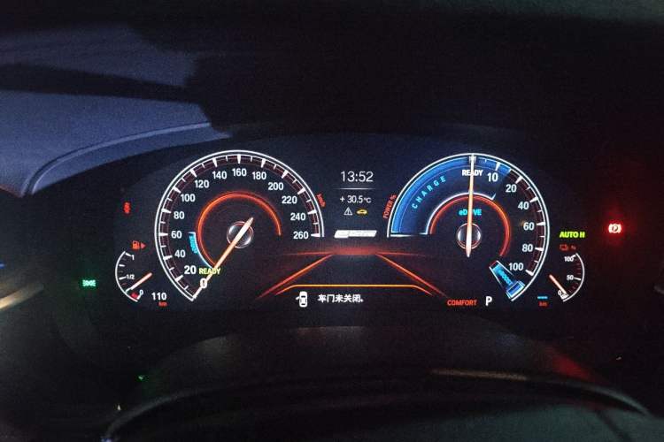 Used BMW 5 Series New Energy 2019 Updated Version 530Le Luxury Package Instrument Cluster