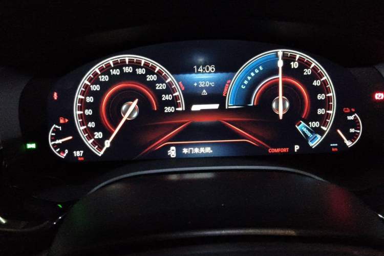 Used BMW 5 Series New Energy 2019 Updated Version 530Le Luxury Package Instrument Cluster