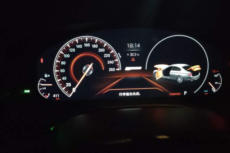 Used BMW 5 Series New Energy 2019 530Le Luxury Package Instrument Cluster