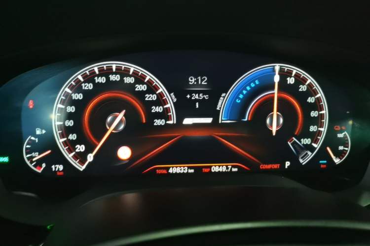 Used BMW 5 Series New Energy 2019 Updated 530Le Pioneer Edition Instrument Cluster