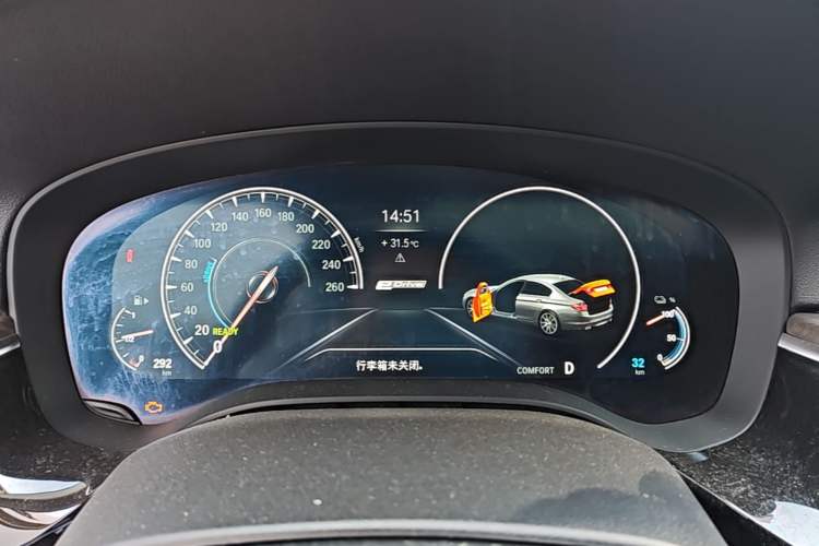 Used BMW 5 Series New Energy 2019 530Le Luxury Package Instrument Cluster