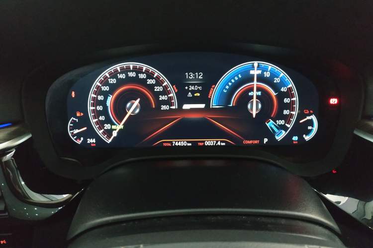Used BMW 5 Series New Energy 2019 Updated Version 530Le Luxury Package Instrument Cluster