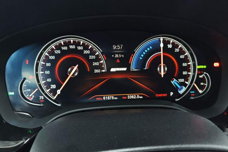 Used BMW 5 Series New Energy 2019 530Le Luxury Package Instrument Cluster