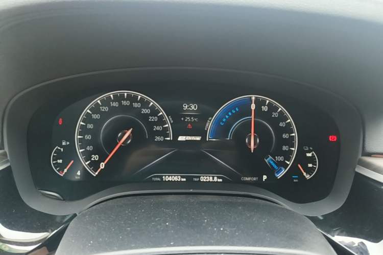 Used BMW 5 Series New Energy 2019 Updated Version 530Le Luxury Package Instrument Cluster