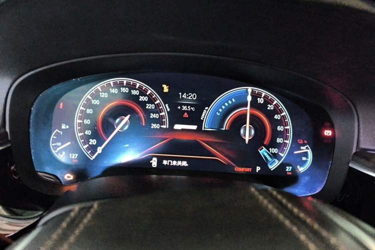 Used BMW 5 Series New Energy 2019 530Le Luxury Package Instrument Cluster