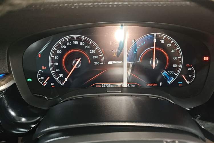 Used BMW 5 Series New Energy 2019 Updated Version 530Le Luxury Package Instrument Cluster