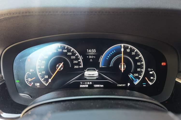 Used BMW 5 Series New Energy 2019 530Le Luxury Package Instrument Cluster